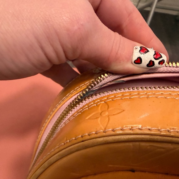 Louis Vuitton Yellow/Carmel/Nude Vernis Murray Backpack- Authentic with COA - Picture 9 of 14